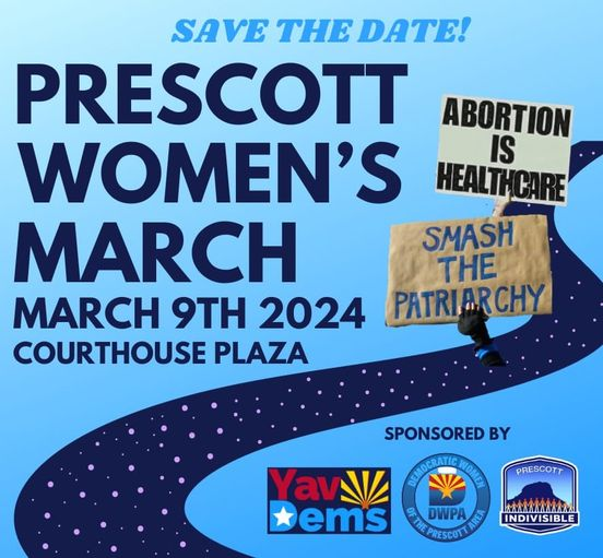 Women’s March: 3/9/24 @1PM