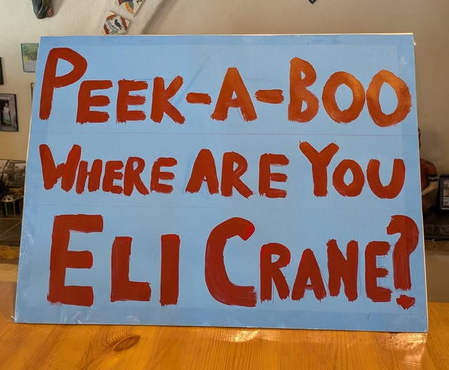 Visit to Eli Crane’s Office: Friday @ noon