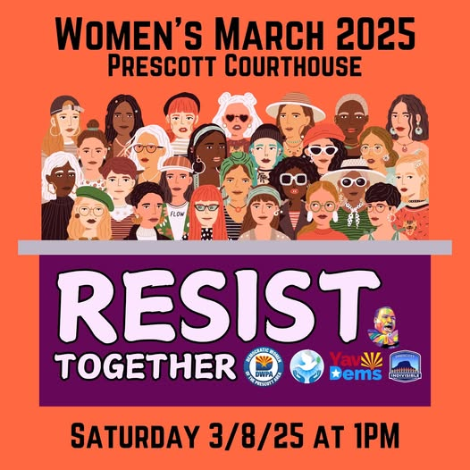 Women’s March 2025: Saturday 3/8/25