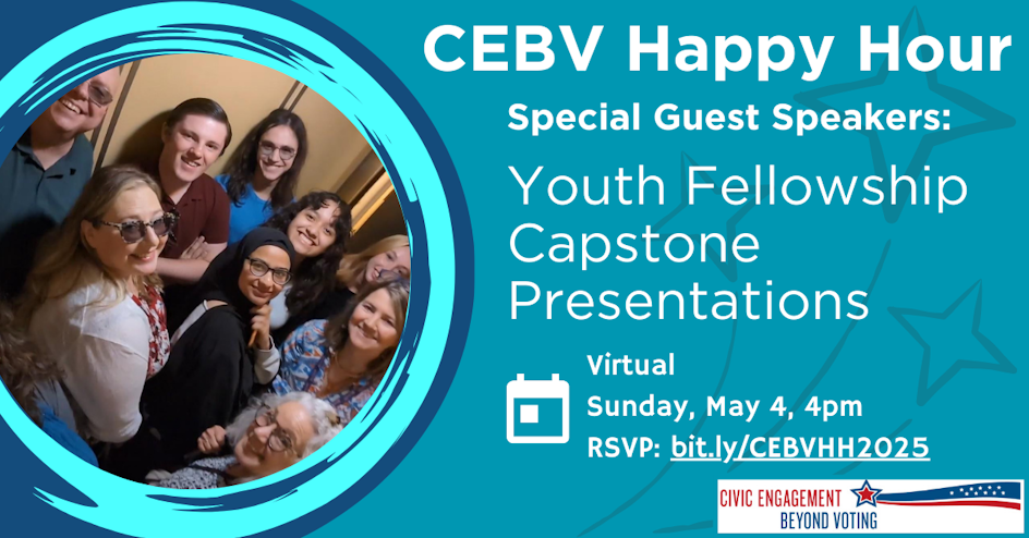 CEBV Happy Hour: Today @ 4PM