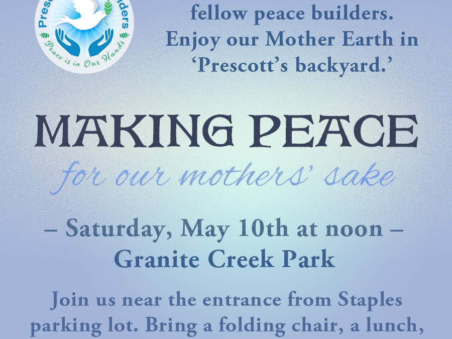 Making Peace Get Together Sat May 10, 2025