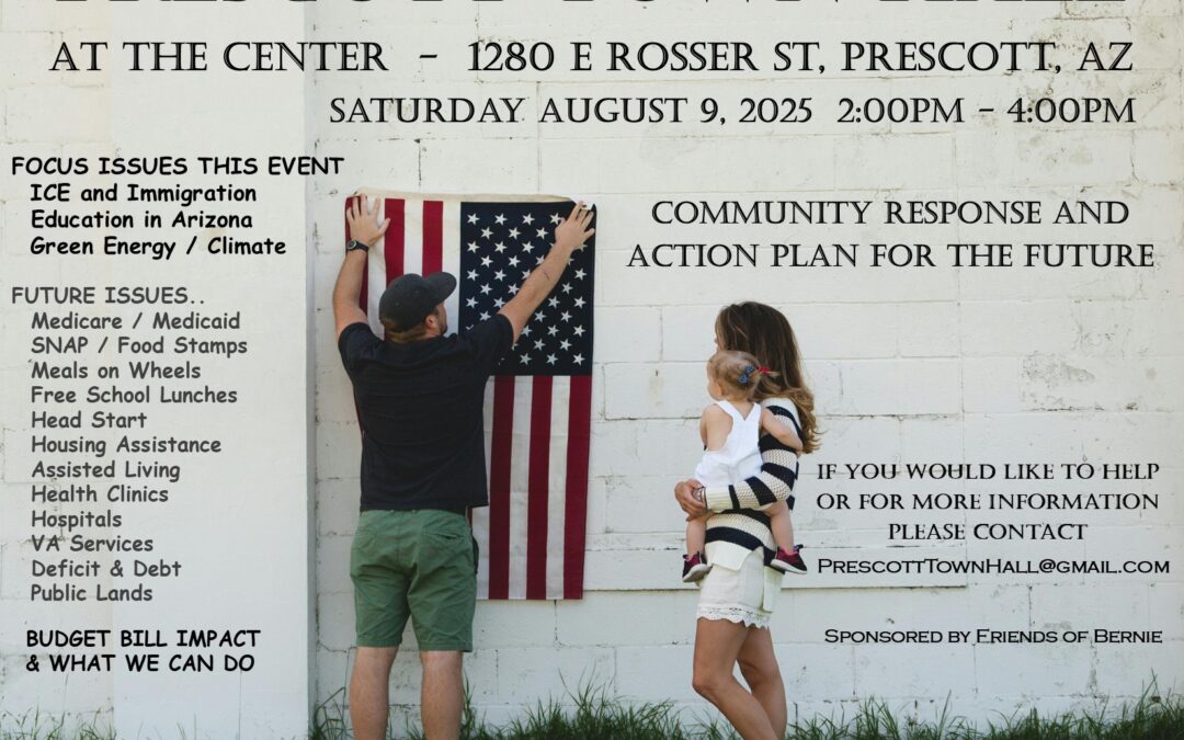 Prescott Town Hall Saturday 8/9/25