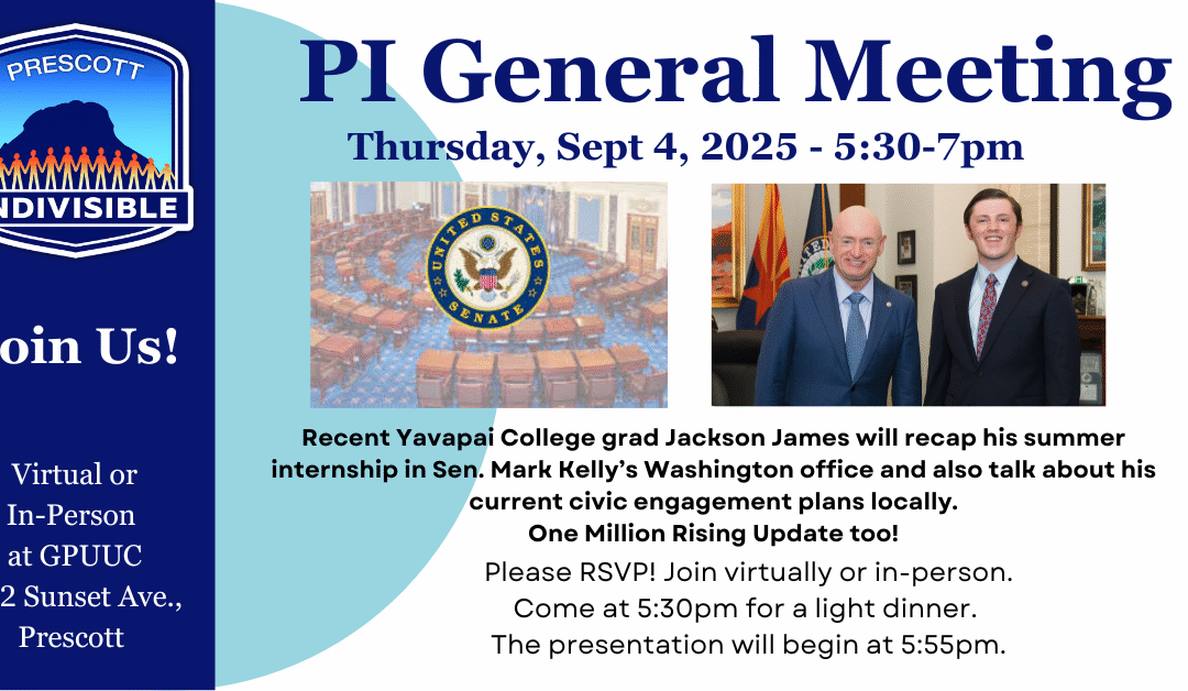 PI General Meeting Thursday Sept 4, 2025