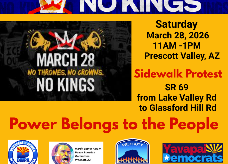 NO King III: Saturday March 28 11am-1pm