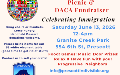 Prescott Indivisible Picnic: Saturday June 13 @ Noon