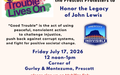 Good Trouble Lives On Protest: Friday July 17 @ Noon