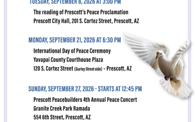 Prescott Peacebuilders September Events
